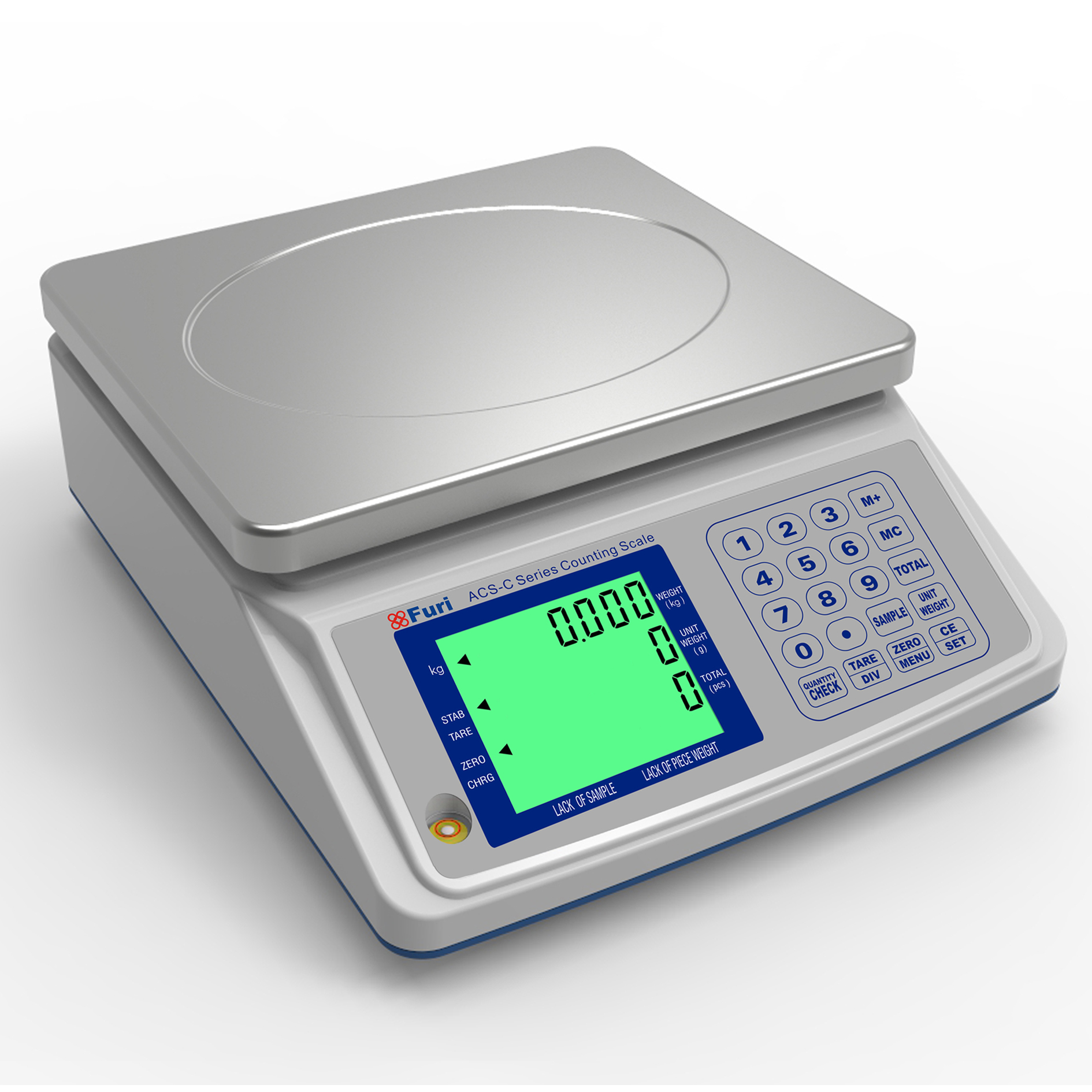 ACS-C Weight Counting Bench Scale Machine Price 6kg/0.2g