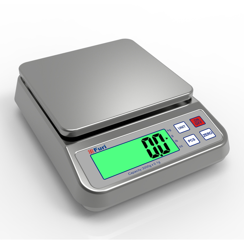 Electronic Compact Scale Small Digital Weight Stock Photo