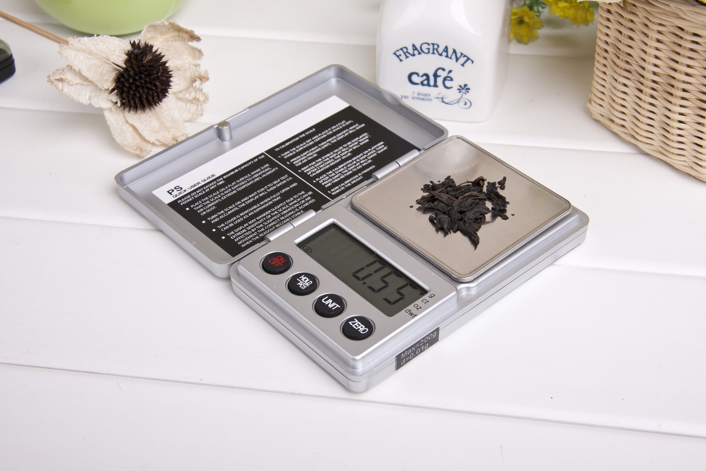 PS jewelry gram scale pocket weighing scale 